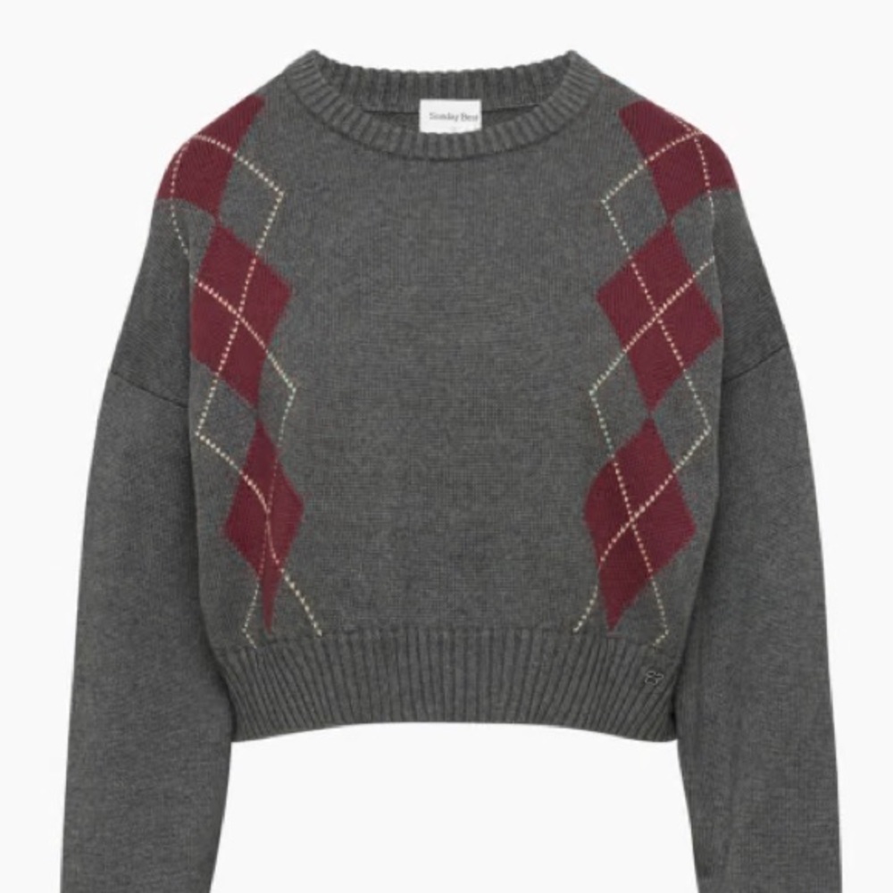 Sunday Best Peggy Cropped Sweater